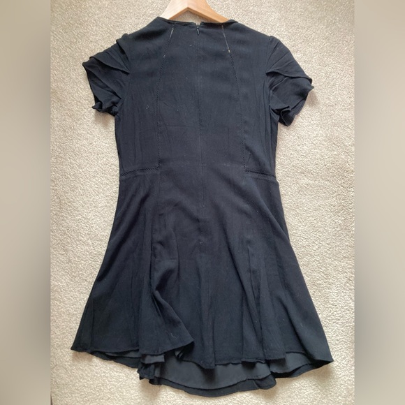 Aritzia Sunday Best lined A-line little black dress, size 2 - Picture 2 of 11